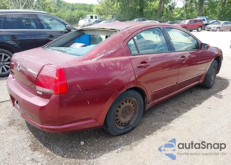 2004 Mitsubishi Galant Es from USA, damaged, VIN 4A3AB36F14E129656